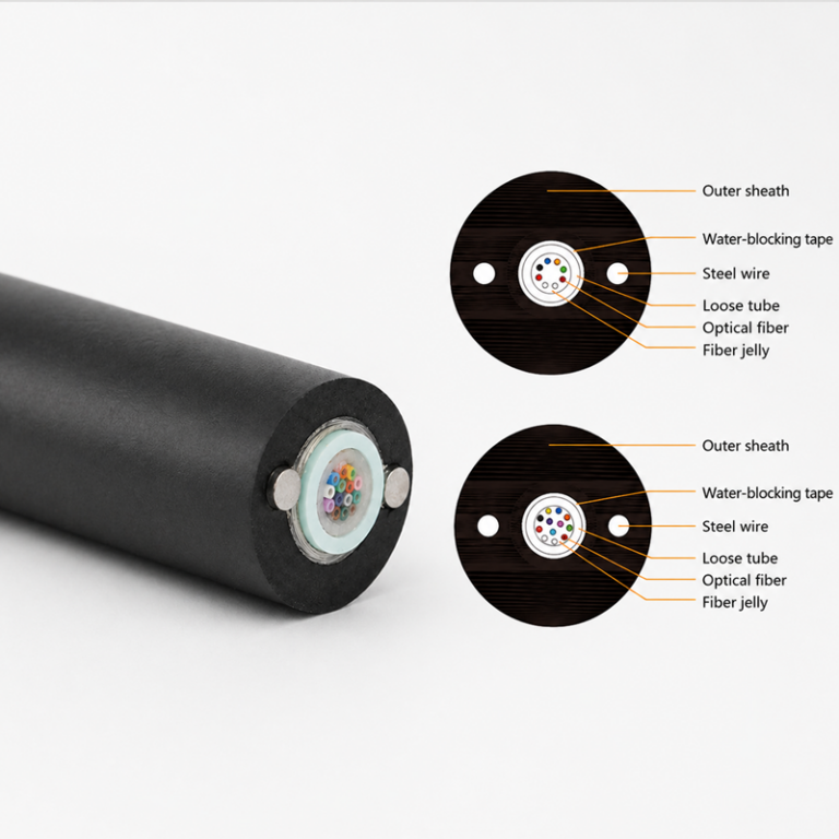 Uni-tube Non-armored Fiber Optic Cable | Factory Supply