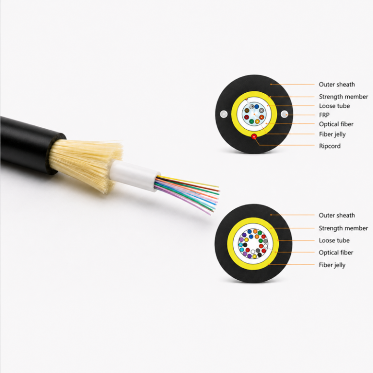 All-dielectric Uni-tube Fiber Optic Cable | Factory Supply