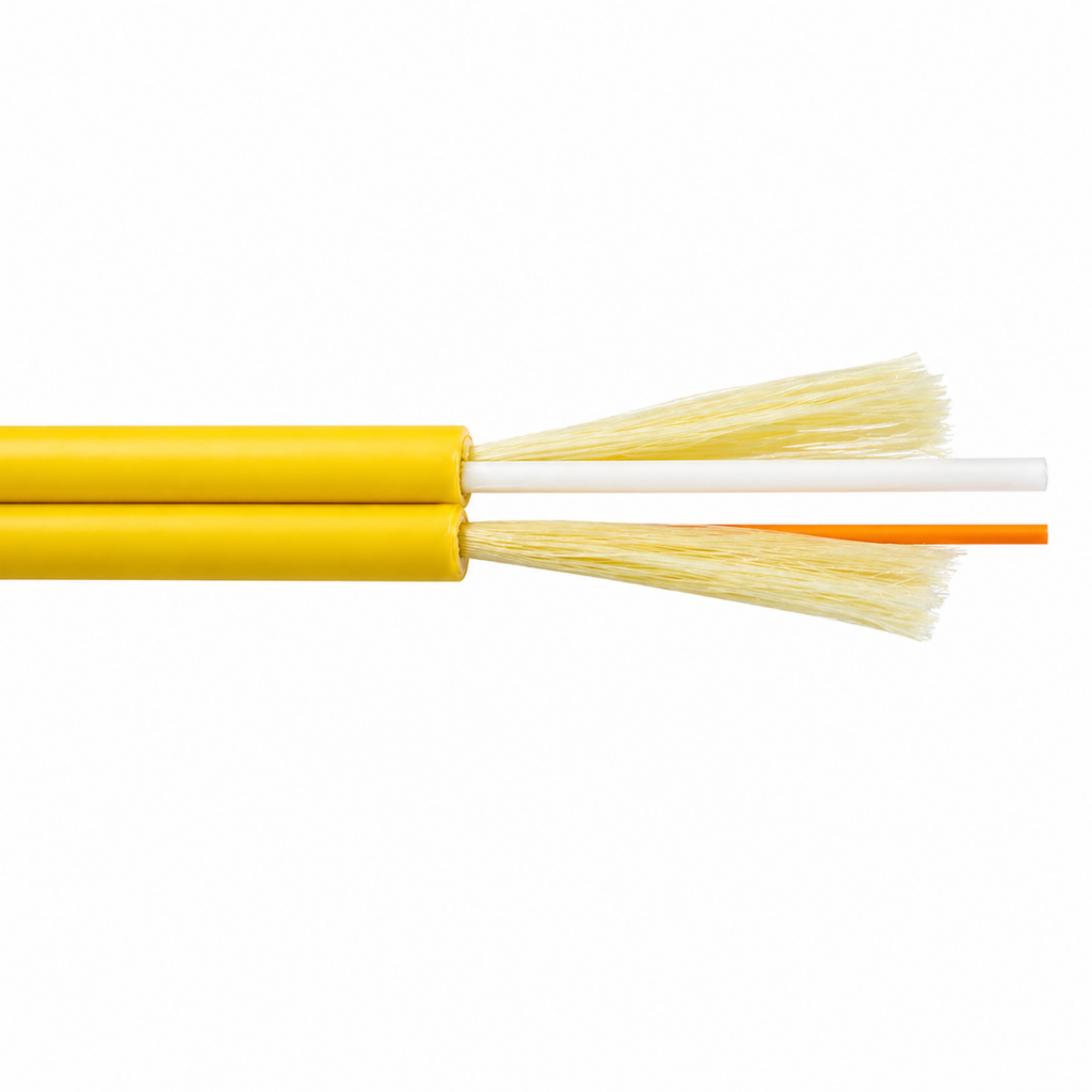 Easy-Strip Duplex Fiber Cable | High Tensile Strength