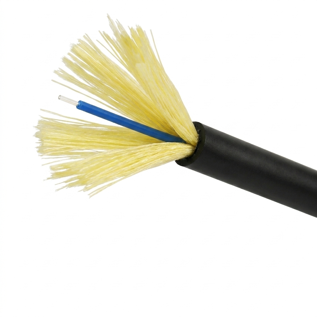 Mini Self-Supporting Simplex Fiber Access Cable | FTTH Drop Cable