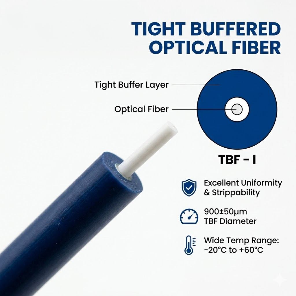 Tight Buffer Fiber