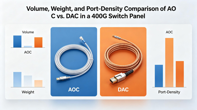 AOC vs DAC: A Comprehensive Technical Guide to Selecting Active Optical Cables for Modern AI & HPC Fabrics