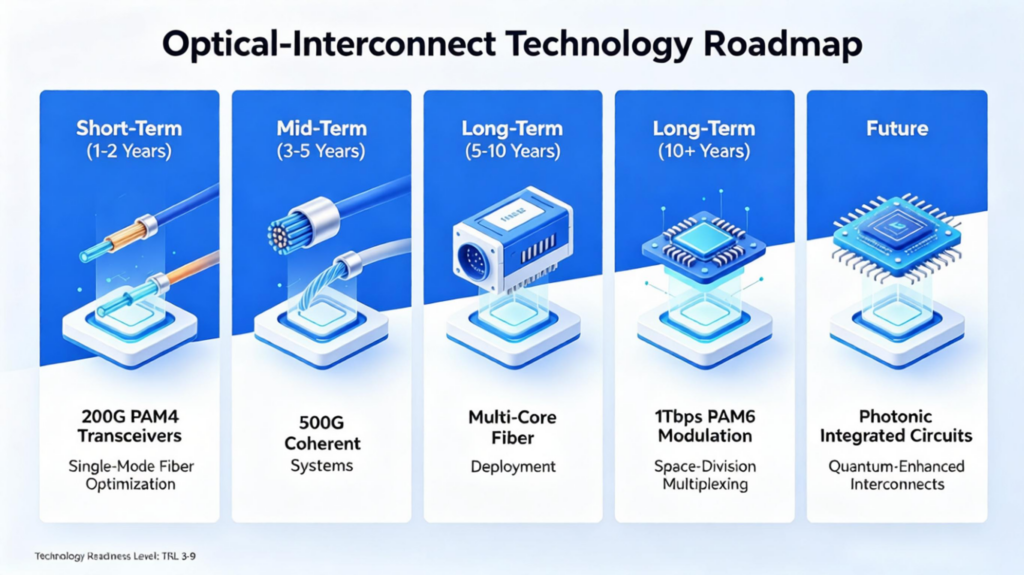 Optical-interconnect technology roadmap